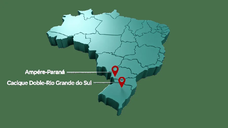 Estados disponíveis para aulas práticas