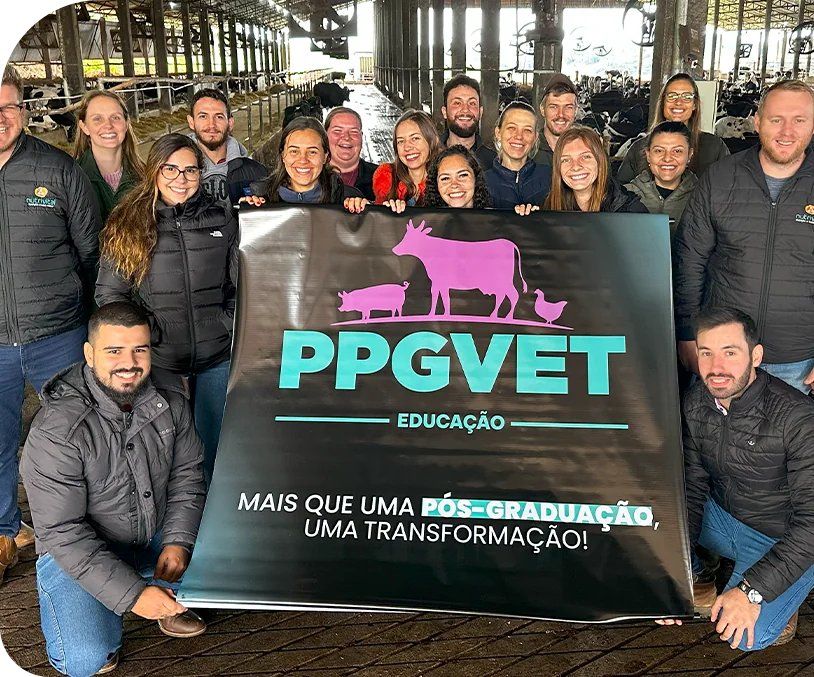 Alunos da PPGVET em aula prática